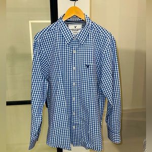 American Eagle Long Sleeve Button Down Size XL